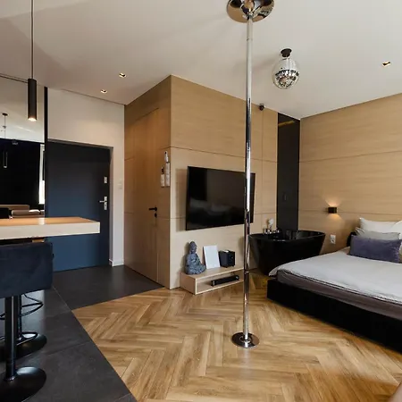 Apartment Lupoapartments Do Wyboru Z Jacuzzi Pole Dance Parking Dostep Na Kod Lodz (Lodz)