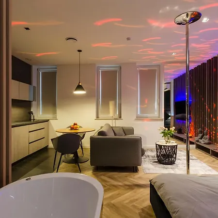 Lupoapartments Z Klimatyzacja Do Wyboru Z Jacuzzi Pole Dance Parking Dostep Na Kod Apartment *