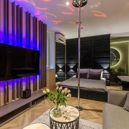 Apartment Lupoapartments Z Klimatyzacja Do Wyboru Z Jacuzzi Pole Dance Parking Dostep Na Kod Lodz (Lodz)