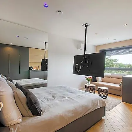 Lupoapartments Z Klimatyzacja Do Wyboru Z Jacuzzi Pole Dance Parking Dostep Na Kod * Łódź