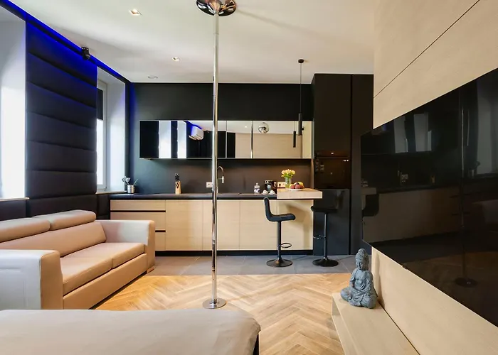 Lupoapartments Z Klimatyzacją Do Wyboru Z Jacuzzi Pole Dance Parking Dostęp Na Kod