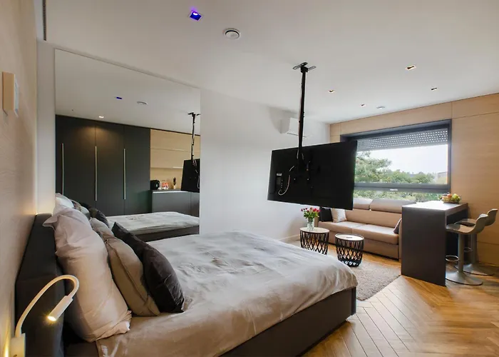 Apartamento Lupoapartments Z Klimatyzacja Do Wyboru Z Jacuzzi Pole Dance Parking Dostep Na Kod Łódź